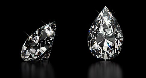 pear cut diamonds